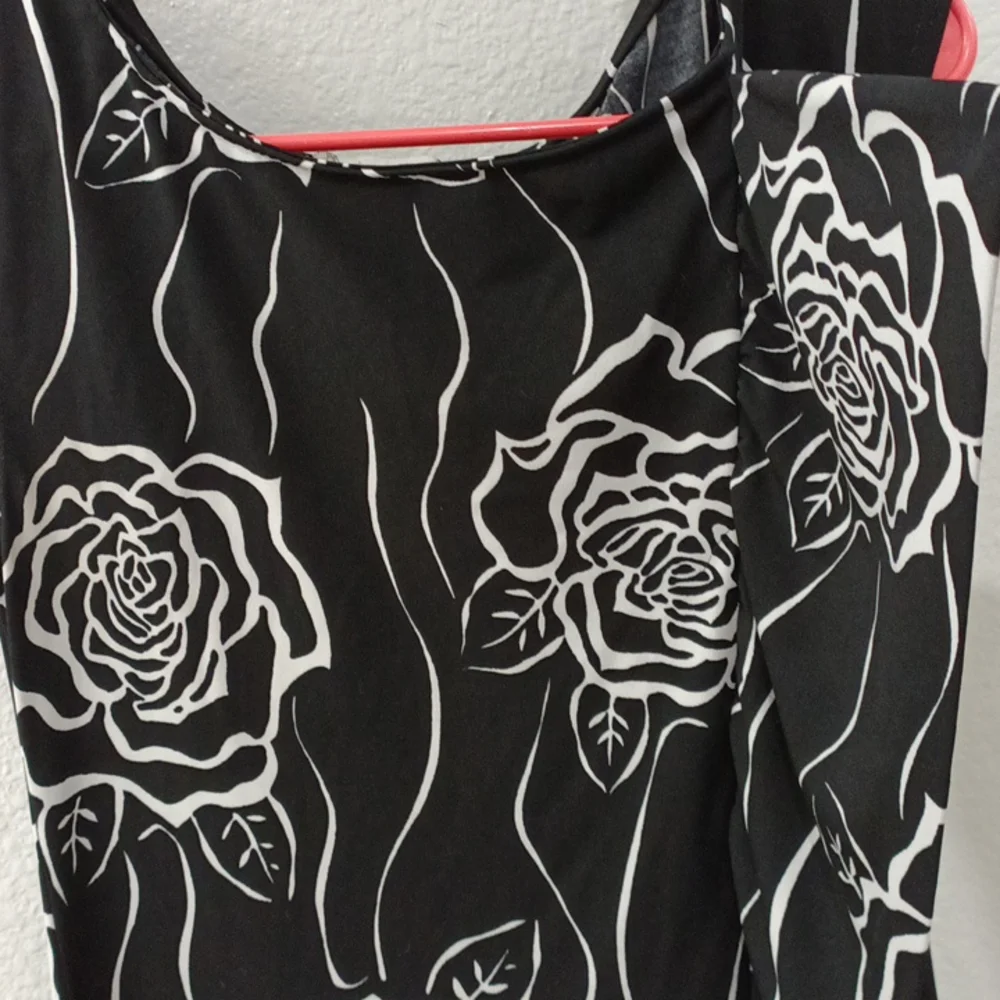 On Carnaby Black White Top Blouse Size L - Picture 5 of 7